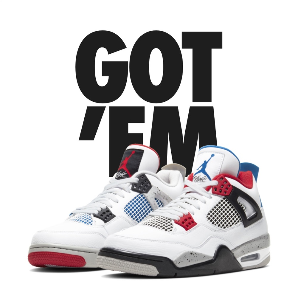 Jordan IV (4) “What The”